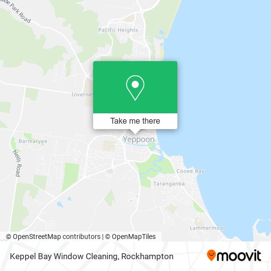 Keppel Bay Window Cleaning map