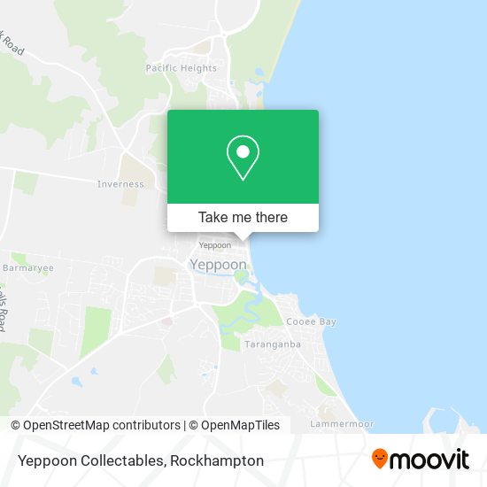 Yeppoon Collectables map
