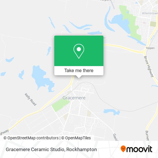 Gracemere Ceramic Studio map