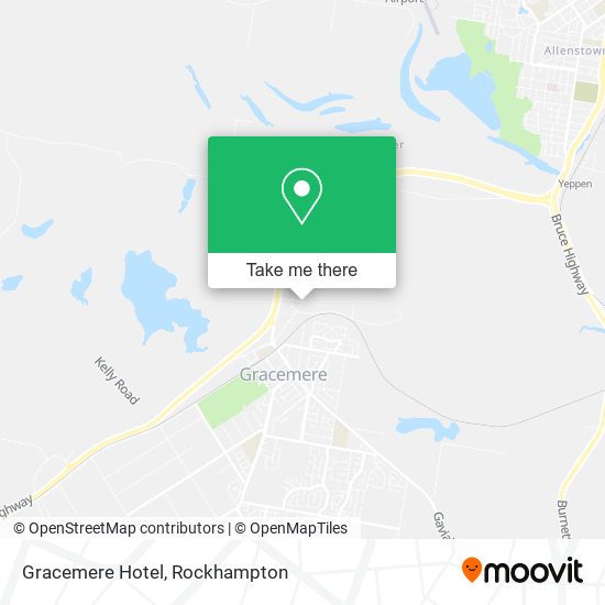 Gracemere Hotel map