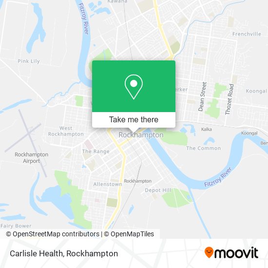 Carlisle Health map