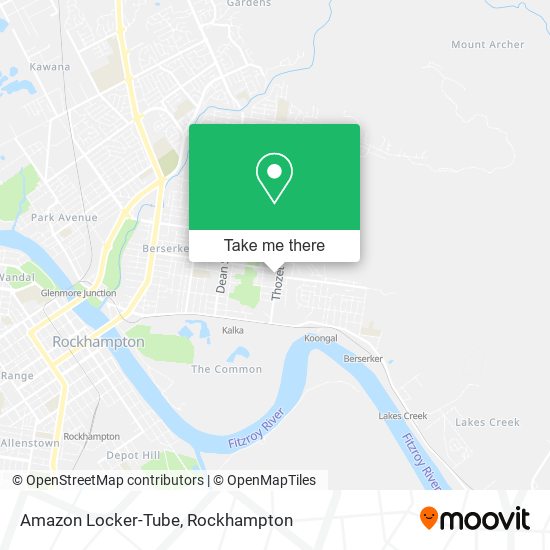 Amazon Locker-Tube map