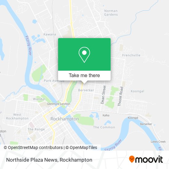 Northside Plaza News map