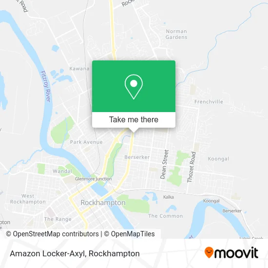 Mapa Amazon Locker-Axyl
