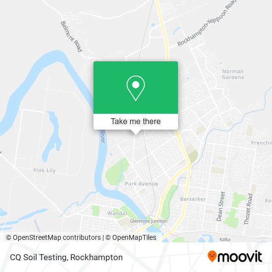 CQ Soil Testing map
