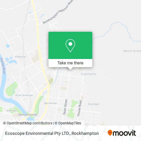 Ecoscope Environmental Pty LTD. map