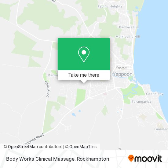 Mapa Body Works Clinical Massage