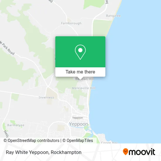 Mapa Ray White Yeppoon