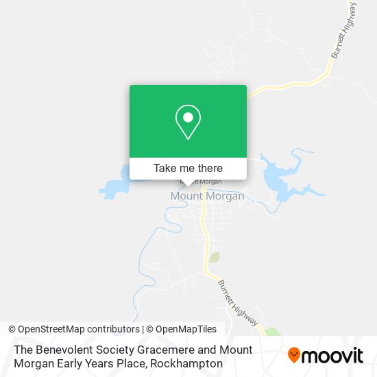 The Benevolent Society Gracemere and Mount Morgan Early Years Place map