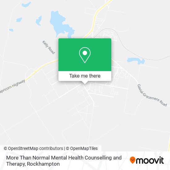 More Than Normal Mental Health Counselling and Therapy map