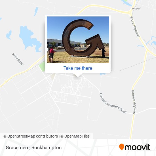 Gracemere map