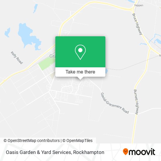 Oasis Garden & Yard Services map