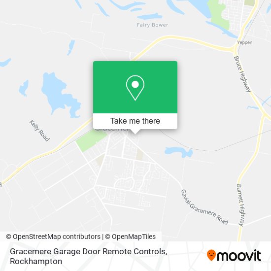 Mapa Gracemere Garage Door Remote Controls