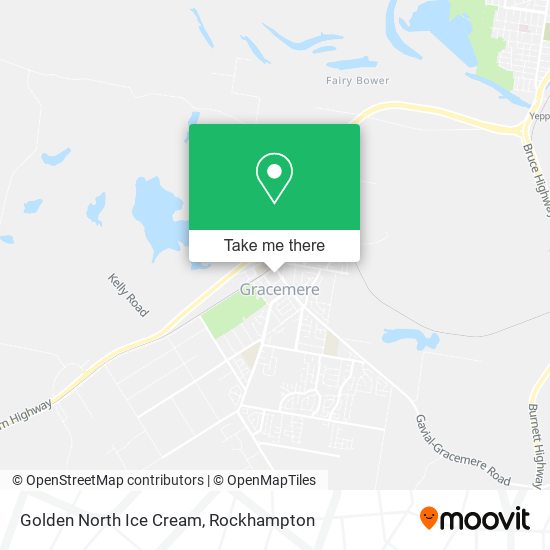 Golden North Ice Cream map