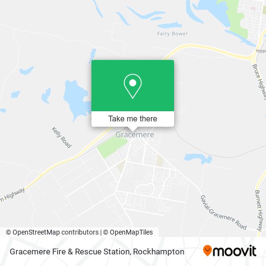 Gracemere Fire & Rescue Station map