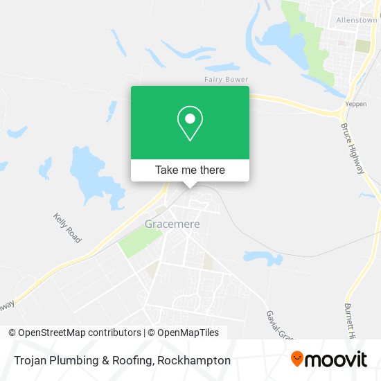 Mapa Trojan Plumbing & Roofing