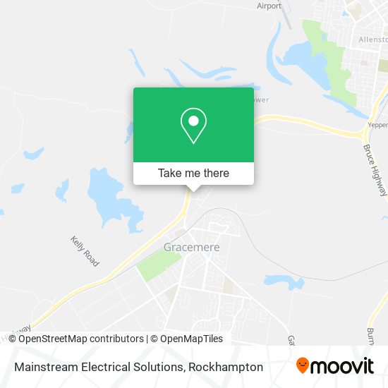 Mainstream Electrical Solutions map