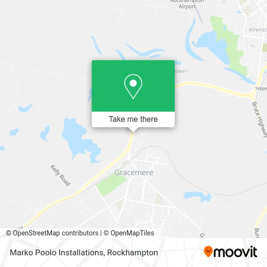 Mapa Marko Poolo Installations