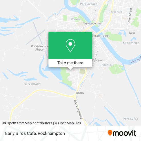 Early Birds Cafe map