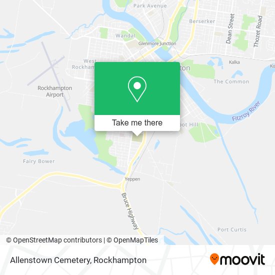 Allenstown Cemetery map