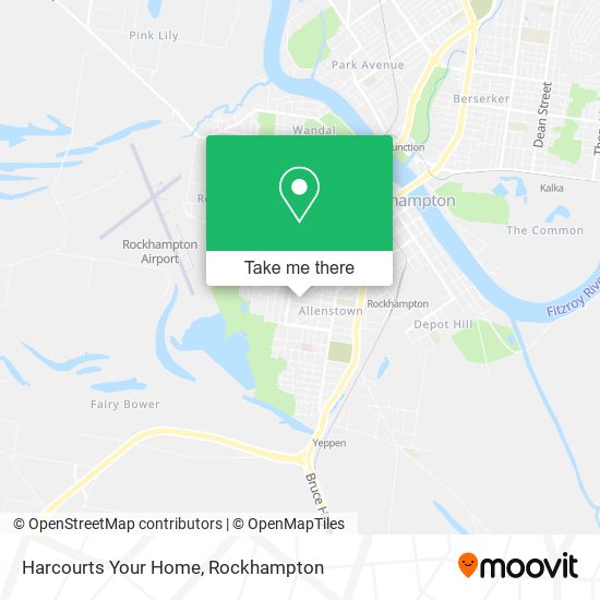 Mapa Harcourts Your Home