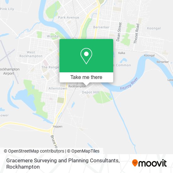 Gracemere Surveying and Planning Consultants map