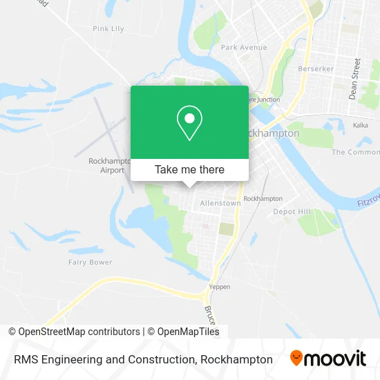 Mapa RMS Engineering and Construction