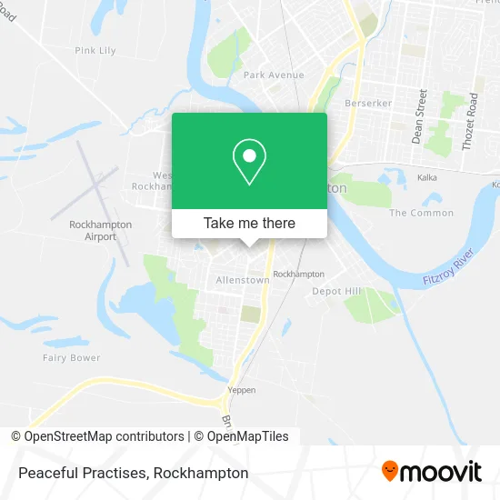 Mapa Peaceful Practises