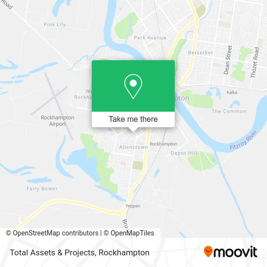 Mapa Total Assets & Projects