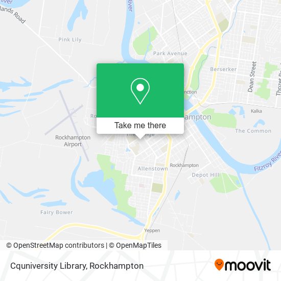 Cquniversity Library map