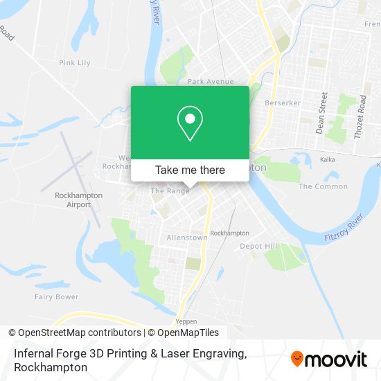 Infernal Forge 3D Printing & Laser Engraving map