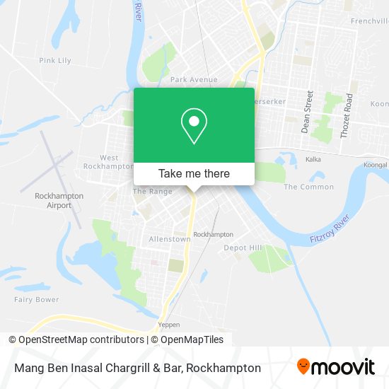 Mapa Mang Ben Inasal Chargrill & Bar