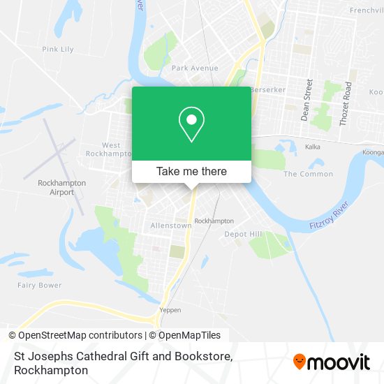 Mapa St Josephs Cathedral Gift and Bookstore