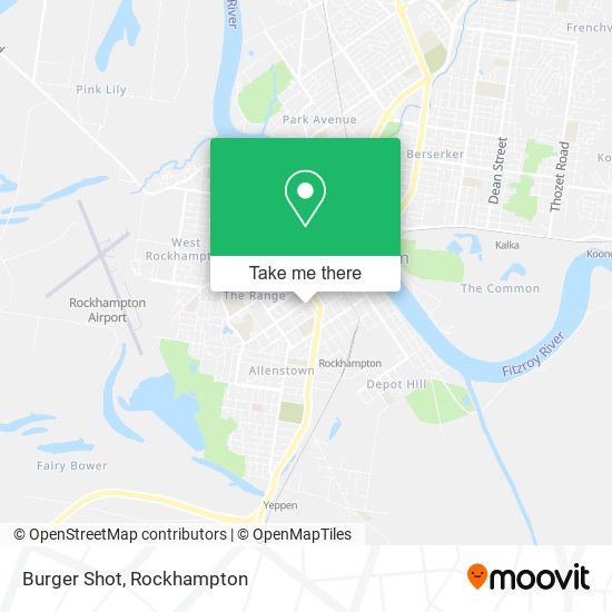 Burger Shot map