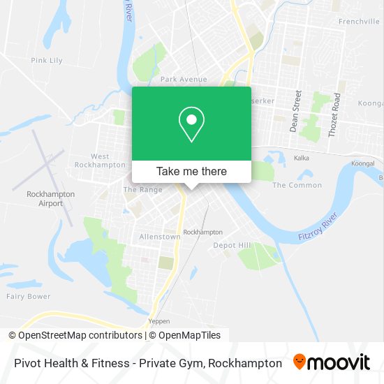 Pivot Health & Fitness - Private Gym map