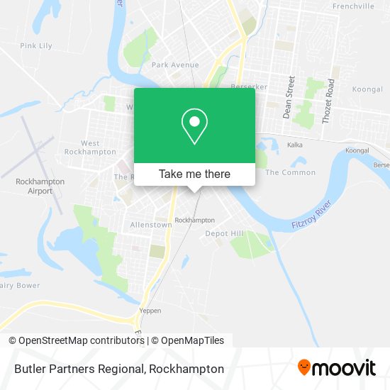 Mapa Butler Partners Regional