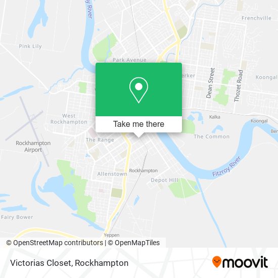 Victorias Closet map