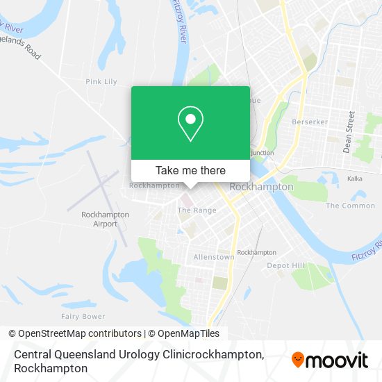 Central Queensland Urology Clinicrockhampton map