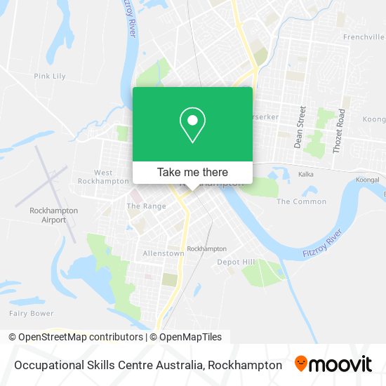 Occupational Skills Centre Australia map