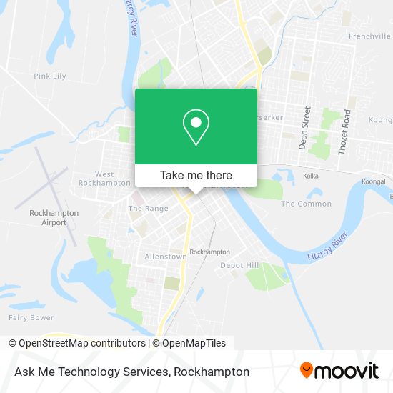 Ask Me Technology Services map