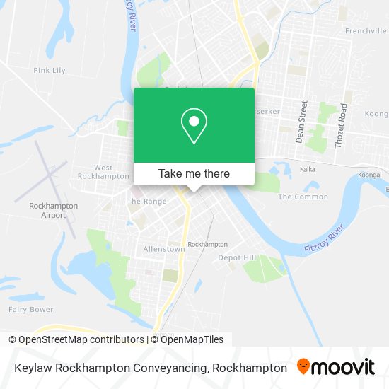 Mapa Keylaw Rockhampton Conveyancing