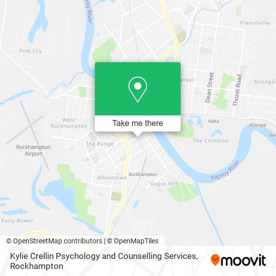 Kylie Crellin Psychology and Counselling Services map
