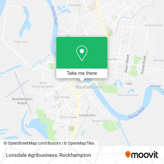 Lonsdale Agribusiness map