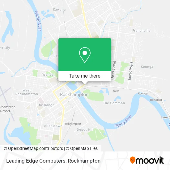 Mapa Leading Edge Computers