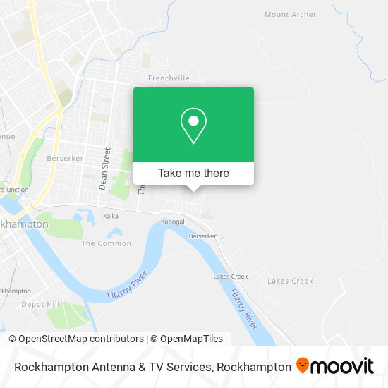 Rockhampton Antenna & TV Services map