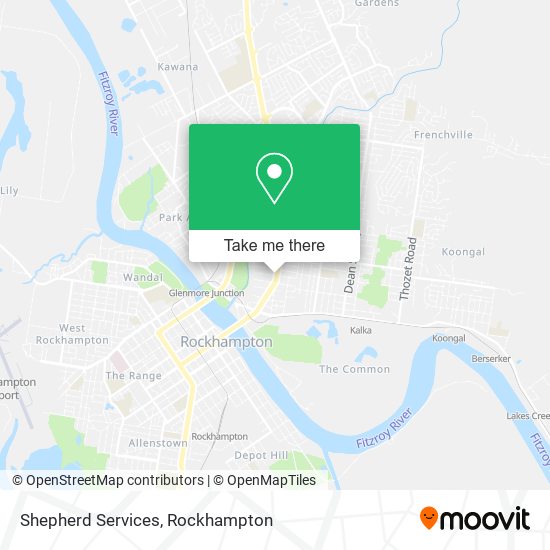 Shepherd Services map