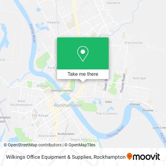 Wilkings Office Equipment & Supplies map