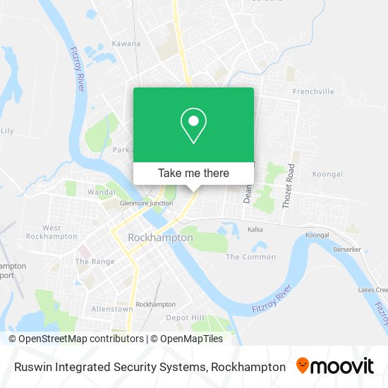 Ruswin Integrated Security Systems map