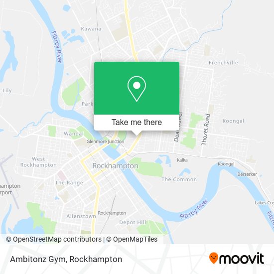 Ambitonz Gym map