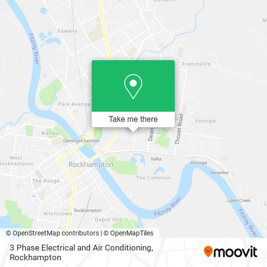3 Phase Electrical and Air Conditioning map